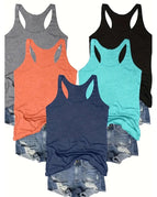 Gray Black Orange Cyan Blue